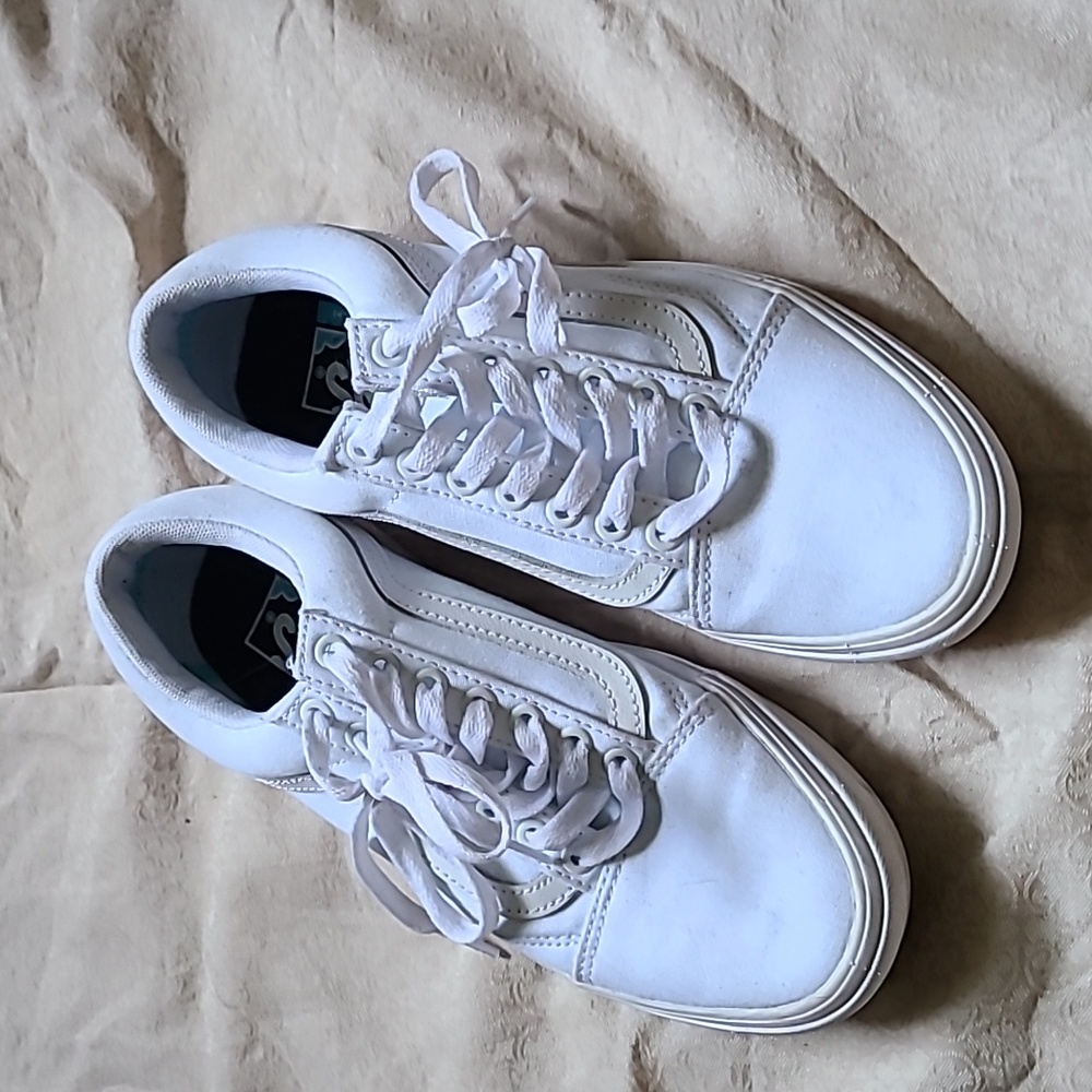 Vans ComfyCush Old Skool Shoe White